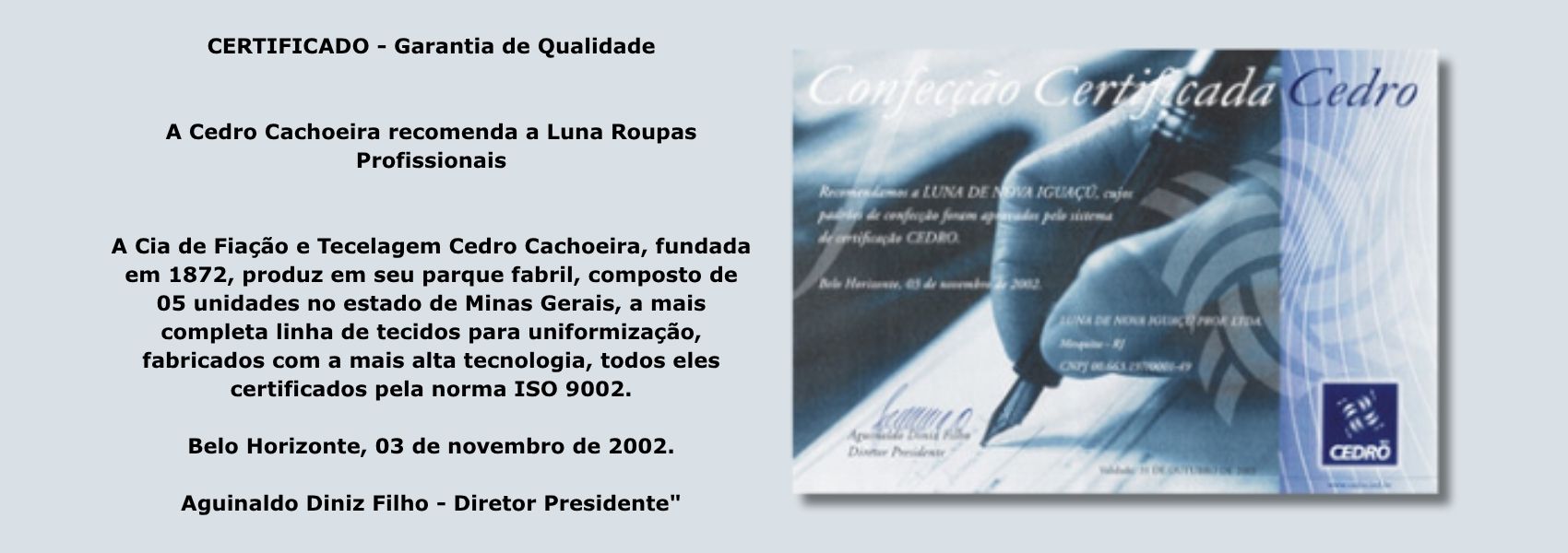 Banner Política de Qualidade Banner Política de Qualidade